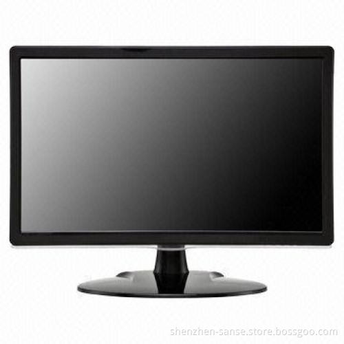 18.5-inch Cheap LED Monitor with High-glossy Front Bezel, 1,366*768P